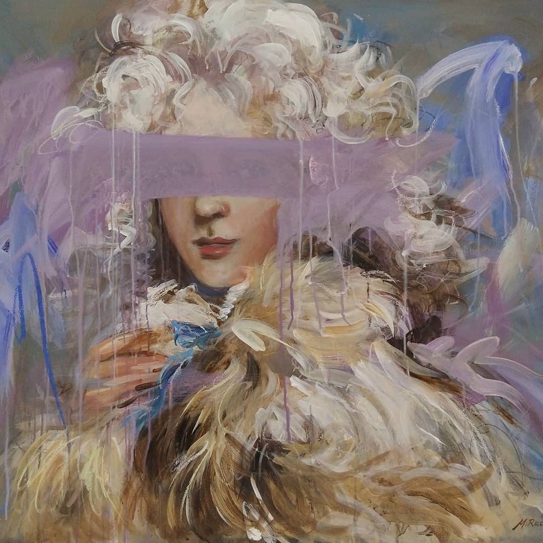 Glam 90cm x 70cm by Mandy Racine